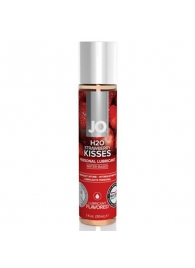 Смазка с ароматом клубники JO Flavored Strawberry Kiss - 30 мл. - System JO - купить с доставкой в Королеве