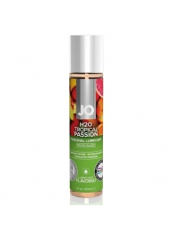 Смазка с ароматом тропических фруктов JO Flavored Tropical Passion - 30 мл. - System JO - купить с доставкой в Королеве