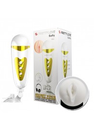 Мега-мастурбатор вагина Sally с вибрацией и голосом - Baile - в Королеве купить с доставкой