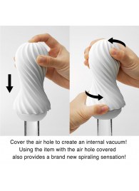 Мастурбатор FLEX Rocky Black с плотным рельефом - Tenga - в Королеве купить с доставкой