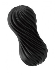 Мастурбатор FLEX Rocky Black с плотным рельефом - Tenga - в Королеве купить с доставкой