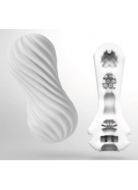 Мастурбатор FLEX Silky White с мягким рельефом - Tenga - в Королеве купить с доставкой