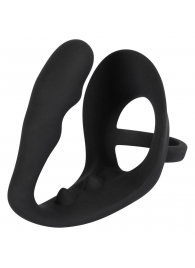 Эрекционное кольцо с подхватом мошонки и анальным отростком для воздействия на простату - Orion - в Королеве купить с доставкой