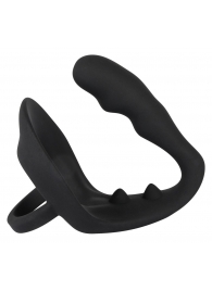 Эрекционное кольцо с подхватом мошонки и анальным отростком для воздействия на простату - Orion - в Королеве купить с доставкой