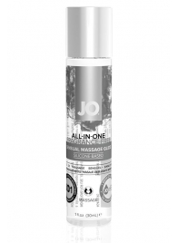 Массажный гель ALL-IN-ONE Massage Oil Sensual нейтральный - 30 мл. - System JO - купить с доставкой в Королеве