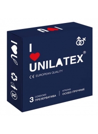 Ультрапрочные презервативы Unilatex Extra Strong - 3 шт. - Unilatex - купить с доставкой в Королеве