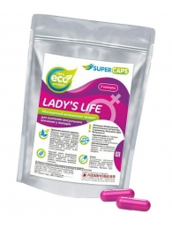 Возбуждающие капсулы Ladys Life - 2 капсулы (0,35 гр.) - SuperCaps - купить с доставкой в Королеве