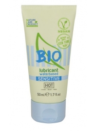Органический лубрикант для чувствительной кожи Bio Sensitive - 50 мл. - HOT - купить с доставкой в Королеве