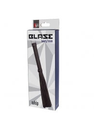 Чёрная плеть BLAZE WHIP BLACK - Dream Toys - купить с доставкой в Королеве