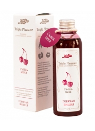 Эликсир Triple Pleasure  Горячая вишня  - 130 гр. - JULEJU - купить с доставкой в Королеве
