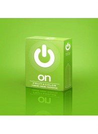 Цветные ароматизированные презервативы ON) Fruit   Color - 3 шт. - ON) - купить с доставкой в Королеве