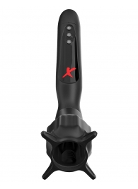 Чёрный вибростимулятор для головки члена с эффектом всасывания Vibrating Roto-Sucker - Pipedream - в Королеве купить с доставкой
