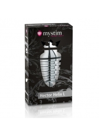 Анальный плаг для электростимуляции Hector Helix Buttplug L - 11,5 см. - MyStim - купить с доставкой в Королеве
