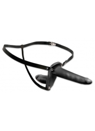 Женский страпон с вагинальной пробкой Double Penetrix Strap-on - 15 см. - Pipedream - купить с доставкой в Королеве