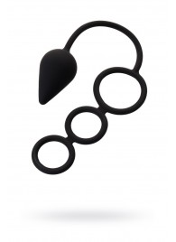 Тройное эрекционное кольцо с анальным хвостом Drop M-size - Erotist Adult Toys - в Королеве купить с доставкой