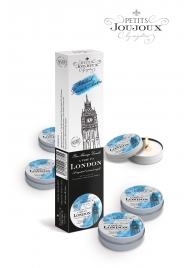 Набор из 5 свечей Petits Joujoux London с ароматом ревеня, амбры и чёрной смородины - MyStim - купить с доставкой в Королеве