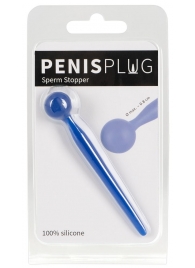 Синий уретральный стимулятор Penis Plug - 9,6 см. - Orion - купить с доставкой в Королеве