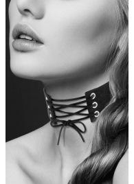 Оригинальный ошейник-чокер со шнуровкой - Bijoux Pour Toi - купить с доставкой в Королеве