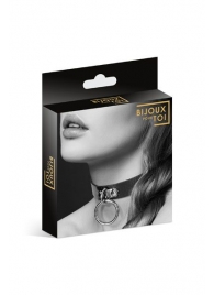 Узенький ошейник из полиуретана с кольцом - Bijoux Pour Toi - купить с доставкой в Королеве