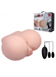 Вагина и анус с вибрацией CrazyBull Vagina and Ass - Baile - в Королеве купить с доставкой