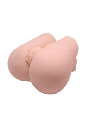 Реалистичный мастурбатор с вибрацией и двумя тоннелями - вагиной и анусом - Baile - в Королеве купить с доставкой