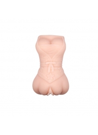 Мастурбатор-вагина с эффектом смазки в виде женской фигурки - Baile - в Королеве купить с доставкой
