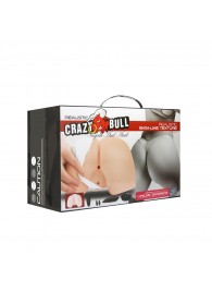 Вагина и попка с вибрацией CRAZY BULL - Baile - в Королеве купить с доставкой