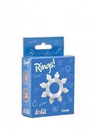 Прозрачное эрекционное кольцо Rings Gear - Lola Games - в Королеве купить с доставкой