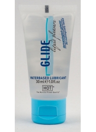 Интимная смазка на водной основе Glide - 30 мл. - HOT - купить с доставкой в Королеве
