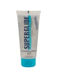 Интимная смазка на водной основе Superglide - 100 мл. - HOT - купить с доставкой в Королеве