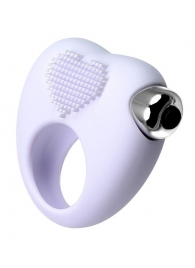 Белое виброкольцо для продления полового акта JOS MOYS - JOS - в Королеве купить с доставкой
