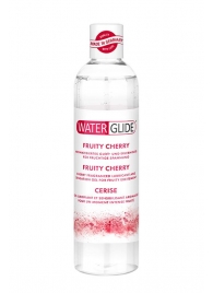 Лубрикант на водной основе с ароматом вишни FRUITY CHERRY - 300 мл. - Waterglide - купить с доставкой в Королеве