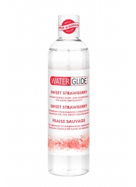 Лубрикант на водной основе с ароматом клубники SWEET STRAWBERRY - 300 мл. - Waterglide - купить с доставкой в Королеве