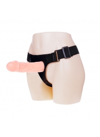 Телесный фаллоимитатор на трусиках Jessica Strap-On - 15,5 см. - Baile - купить с доставкой в Королеве