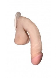 Сувенирный фаллос на присоске 03 - 17 см. - LOVETOY (А-Полимер) - купить с доставкой в Королеве