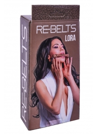 Кляп-трензель Lora с металлическими кольцами - Rebelts - купить с доставкой в Королеве