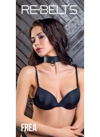 Ошейник Frea с маленьким колечком-креплением - Rebelts - купить с доставкой в Королеве