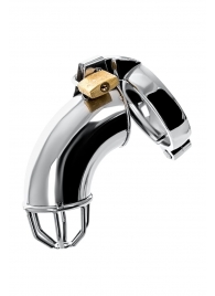 Серебристый мужской пояс верности TOYFA Metal - ToyFa - купить с доставкой в Королеве