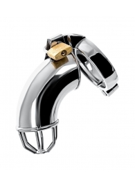 Серебристый мужской пояс верности TOYFA Metal - ToyFa - купить с доставкой в Королеве