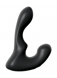 Черный анальный вибростимулятор P-Spot Milker - 14 см. - Pipedream - в Королеве купить с доставкой