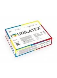 Разноцветные ароматизированные презервативы Unilatex Multifruits - 144 шт. - Unilatex - купить с доставкой в Королеве