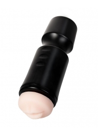 Мастурбатор-ротик A-Toys в черной колбе - A-toys - в Королеве купить с доставкой