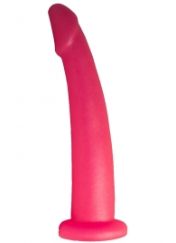 Розовый стимулятор простаты из геля - 18 см. - LOVETOY (А-Полимер) - в Королеве купить с доставкой
