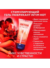 Стимулирующий гель-лубрикант Intim Hot - 60 гр. - Биоритм - купить с доставкой в Королеве