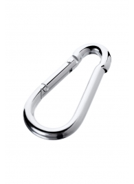 Серебристый карабин TOYFA Metal - ToyFa - купить с доставкой в Королеве