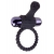 Черное эрекционное виброкольцо Vibrating Silicone Super Ring - Pipedream - в Королеве купить с доставкой