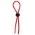 Красное эрекционное лассо с одной бусиной-утяжкой STRETCHY THIN LASSO - Dream Toys - в Королеве купить с доставкой