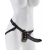 Чёрный с золотом женский страпон Designer Strap-On - Pipedream - купить с доставкой в Королеве