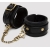 Черные оковы на ноги Bound to You Faux Leather Ankle Cuffs - Fifty Shades of Grey - купить с доставкой в Королеве