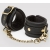 Черные наручники Bound to You Faux Leather Wrist Cuffs - Fifty Shades of Grey - купить с доставкой в Королеве